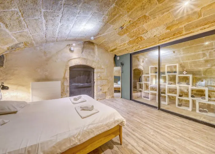 Apartment Loft D'exception Dans Un Ancien Chai Avec Parking Et Terrasse - Coeur De Bordeaux